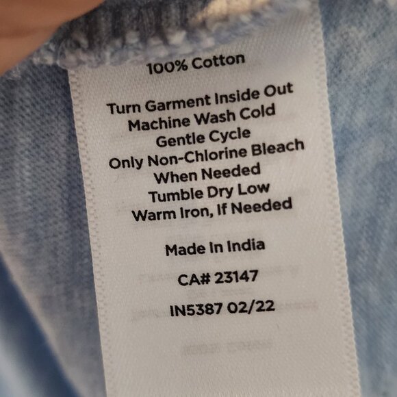 Talbots Heart Spangled Banner Tee, Size M, Like New - Picture 6 of 6